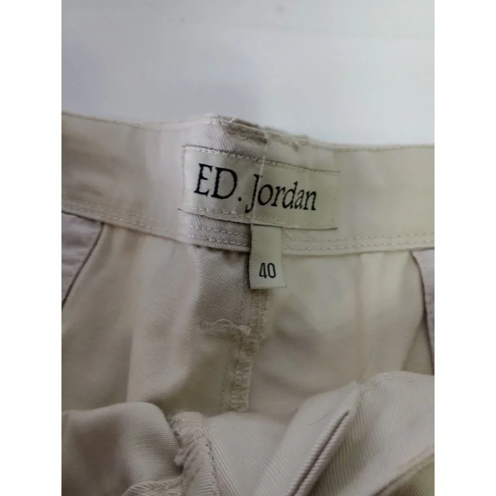 ED Jordan Men's Size 40 Cargo Shorts Beige Tan Color NWT - Picture 4 of 6